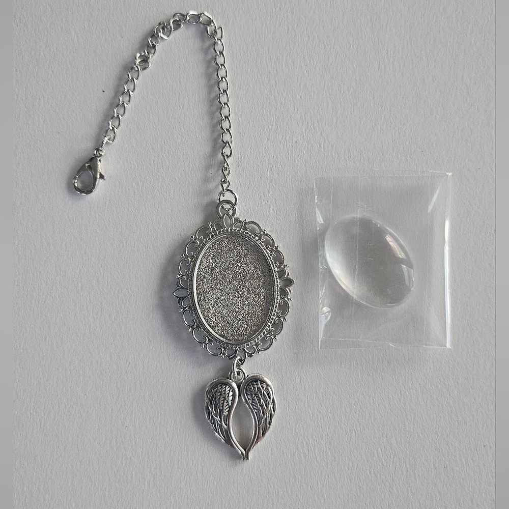 Tassel photo charm, pendant